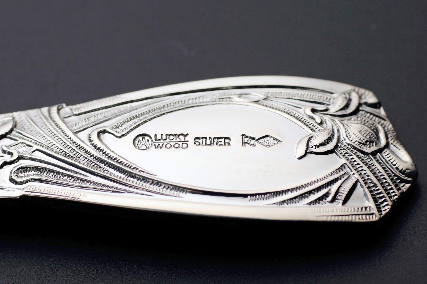 Amazon.co.jp: ラッキーウッド(Luckywood) スプーン パリ 純銀 ティー