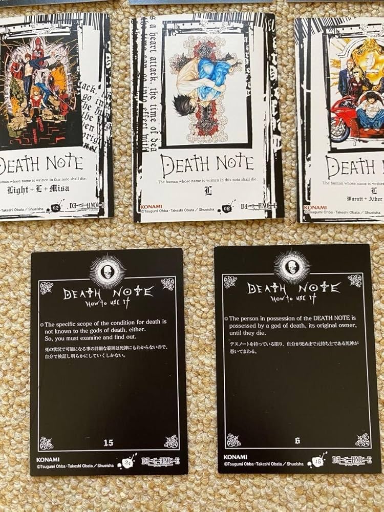 ㉓ DEATH NOTE デスノート TCG U 夜神月 ウルトラレア ㉓ DEATH NOTE