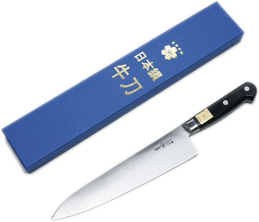 Amazon｜日本製 堺石藤 桜印 日本鋼 牛刀包丁 210mm｜牛刀包丁
