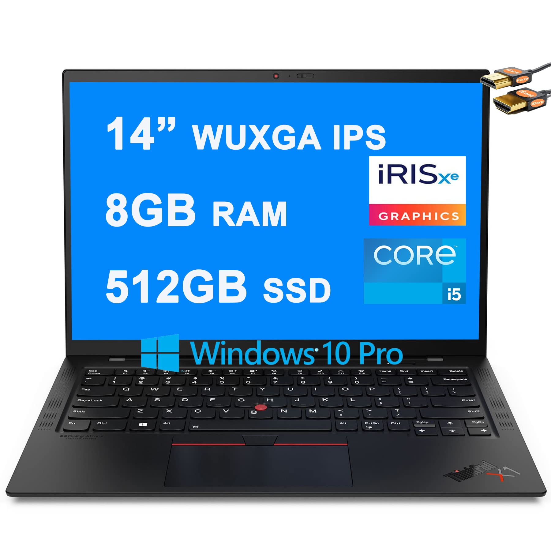 Amazon.com: Lenovo ThinkPad X1 Carbon Gen 9 Business 14 Laptop 14