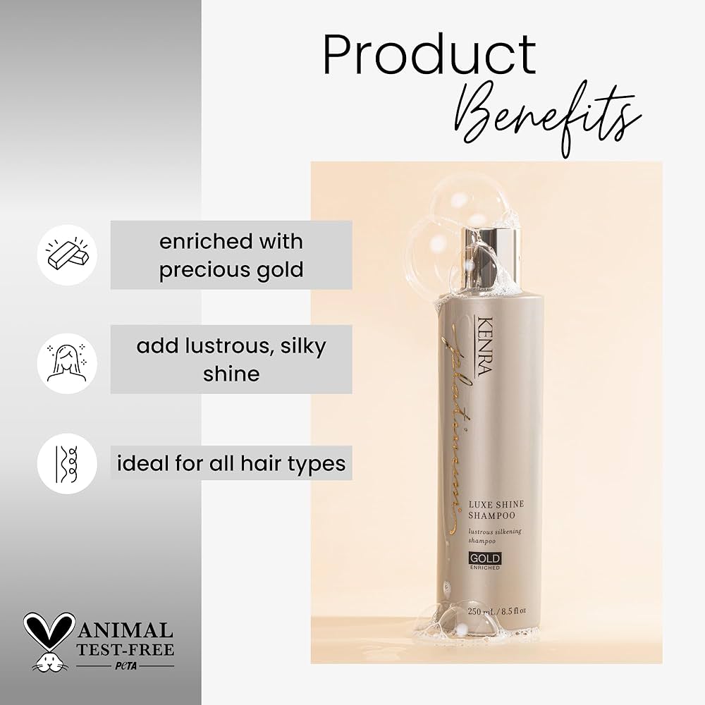 Amazon.com: Kenra Platinum Luxe Shine Shampoo & Contitioner Set