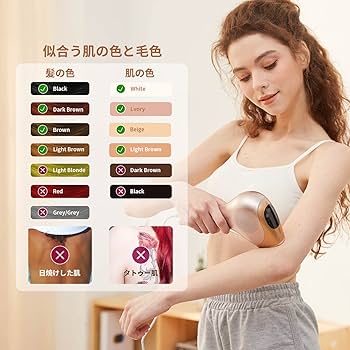 Amazon | LOVE DOCK 脱毛器 だつもうき脱毛器 光美容器 5段階 IPL 光