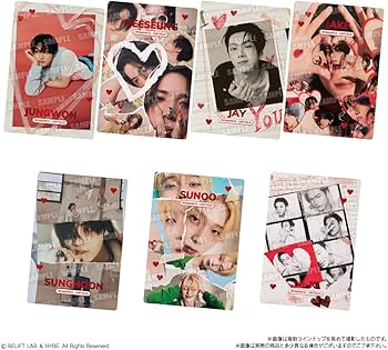 Amazon.co.jp: BANDAI ENHYPEN Twin Wafers, Pack of 20, Collectible