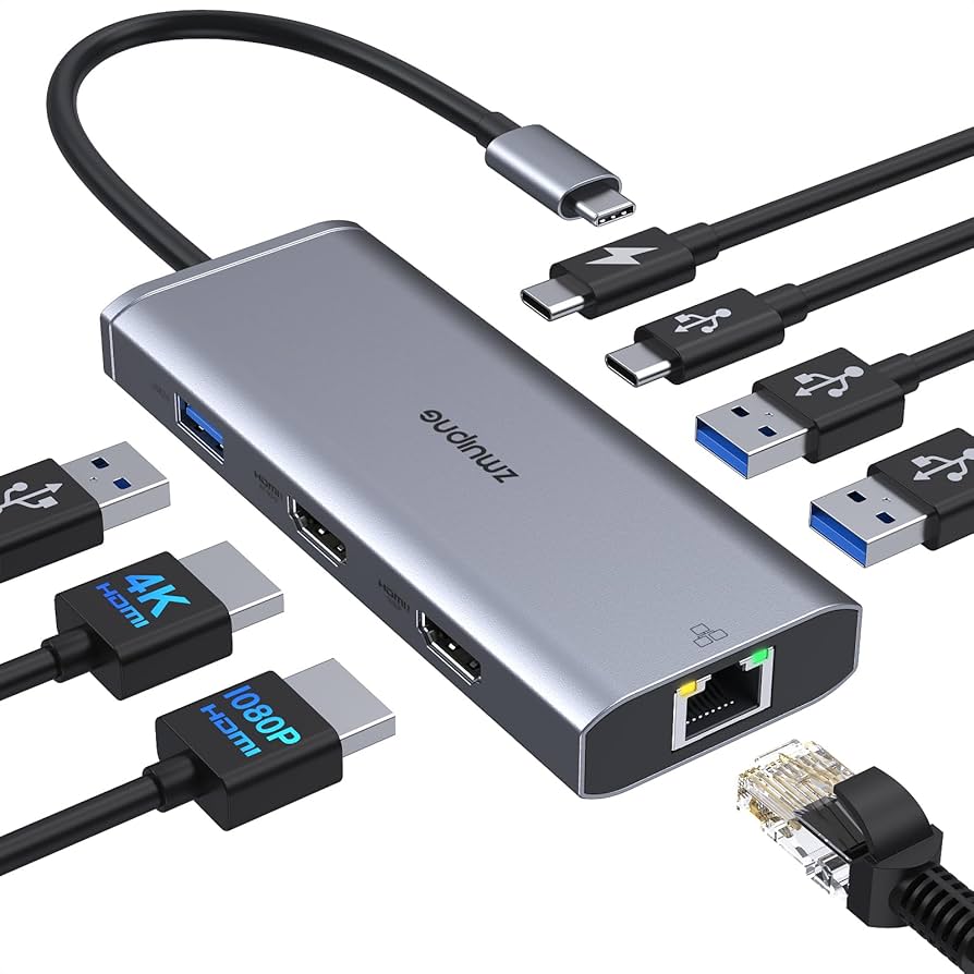 Amazon | ドッキングステーション MacBook Pro Air USB Cドッキング