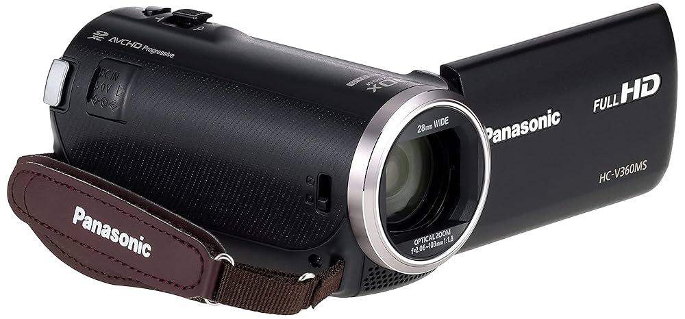 ほぼ新品】Panasonic V360MS HDビデオカメラ 【公式通販】
