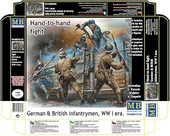 Amazon | マスターボックス 1/35 イギリス・ドイツ 白兵戦第一次