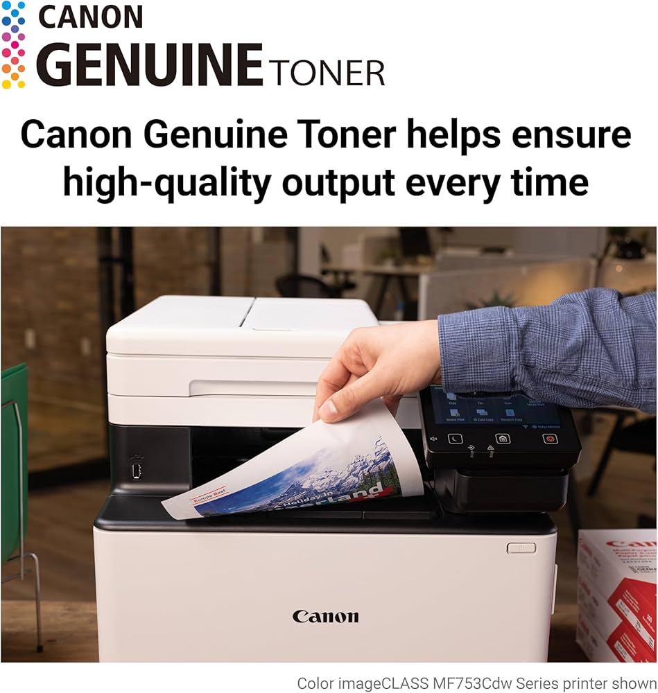 Canon 069 Yellow Toner Cartridge, High Capacity, Compatible to