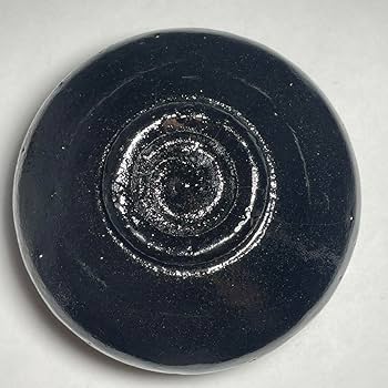 Amazon.co.jp: 「鉢開」 黒楽茶碗 平安祥悦造 利休七種之内 四方桟共箱