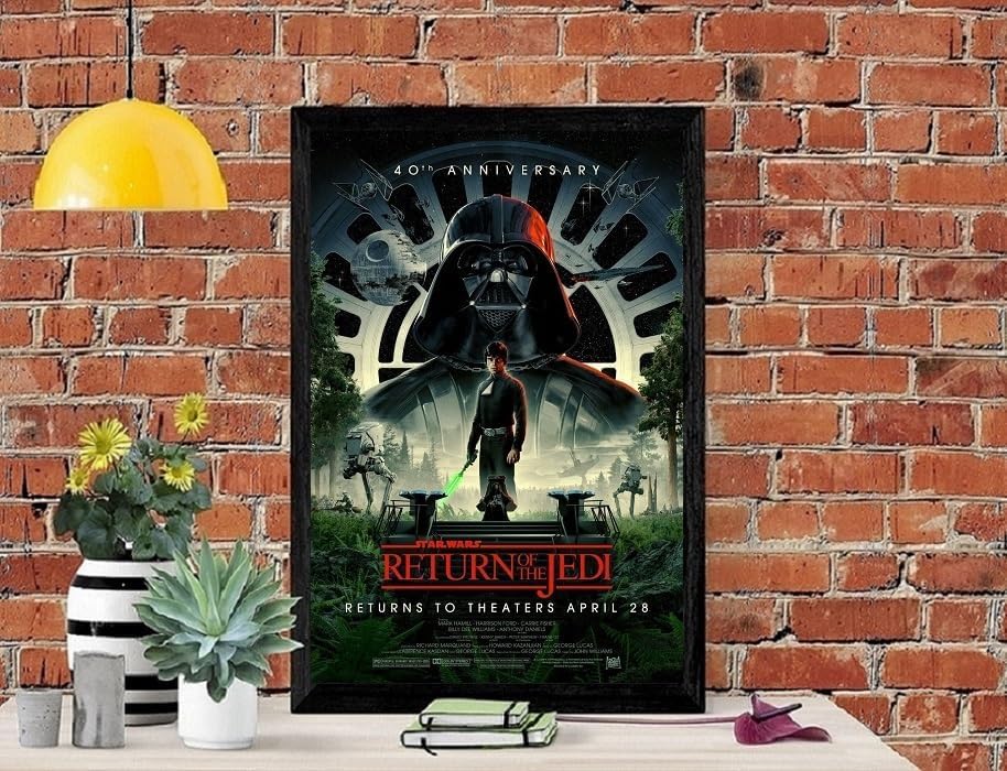 Amazon.co.jp: 映画ポスター スターウォーズ エピソード6 ジェダイの