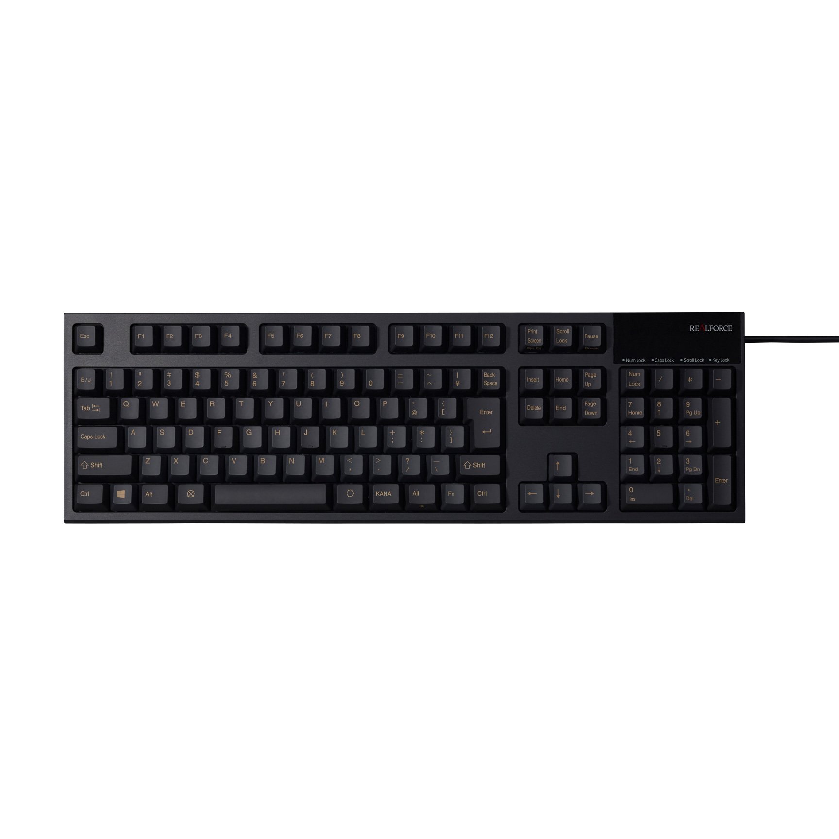 Amazon.co.jp: Topre R2-JP4-BK REALFORCE R2, Japanese 108 Layout