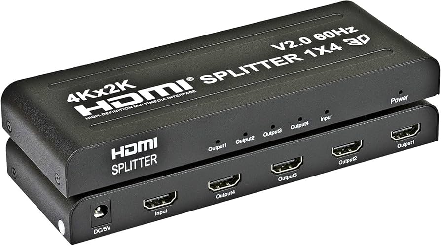 Amazon.com: Expert Connect 1x4 HDMI Splitter | 4 Port | 1 in - 4