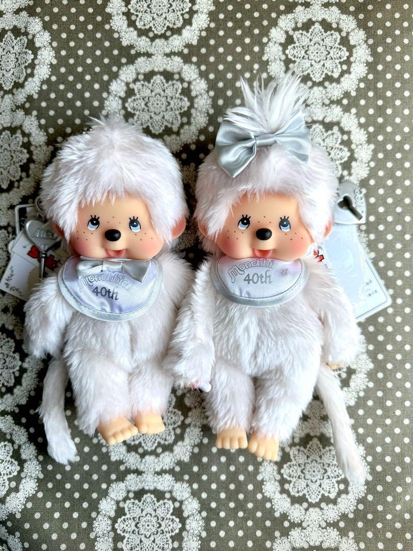 Amazon.co.jp: 40th アニバーサリー プラチナモンチッチ 2体 ペア