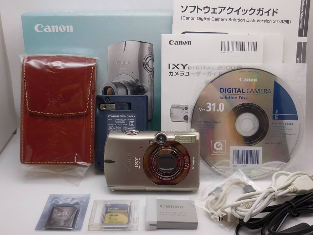 Amazon.co.jp: Canon Digital Camera IXY DIGITAL 2000IS IXYD2000IS