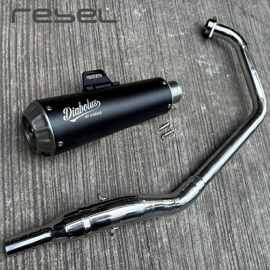 Amazon | Diabolus by K-SPEED ホンダ レブル250 マフラー RB0179/（旧