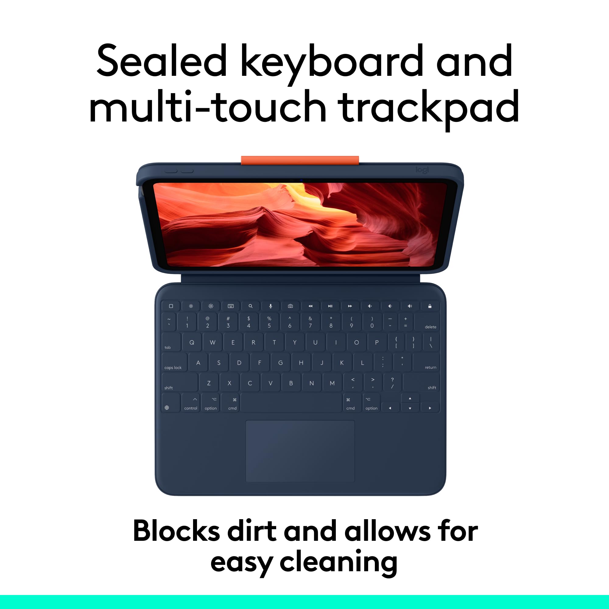 Amazon.com: Logitech Rugged Combo 4 Touch Keyboard Case with