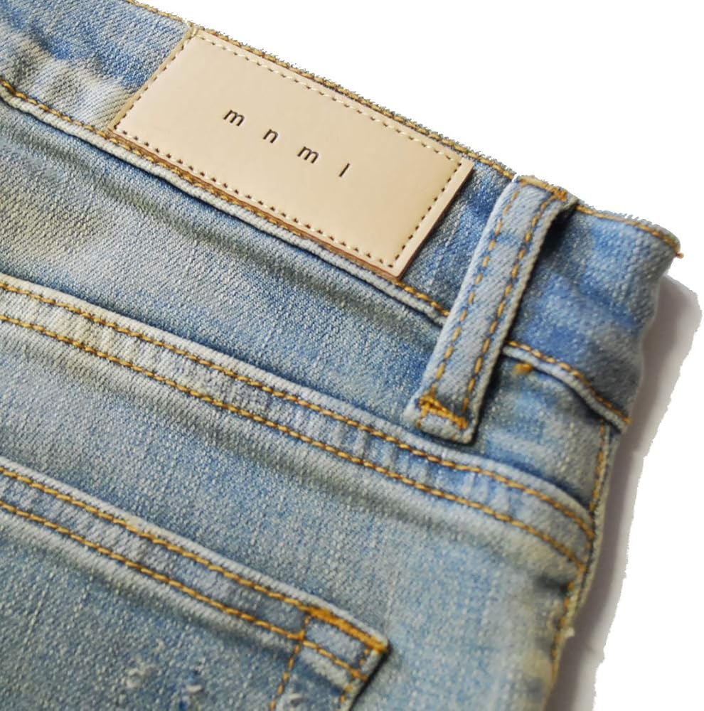 Amazon | [mnml] 30インチ ミニマル X162 DENIM STRETCH BLUE/ブルー