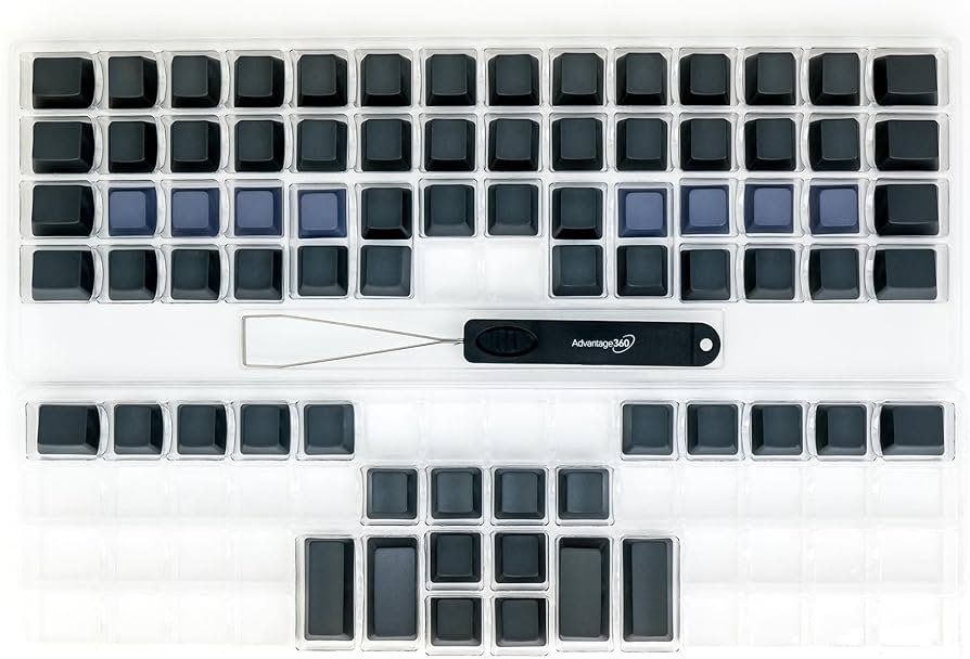 Amazon.com: Advantage360 Blank Keycap Set - PBT Plastic | 76 Key