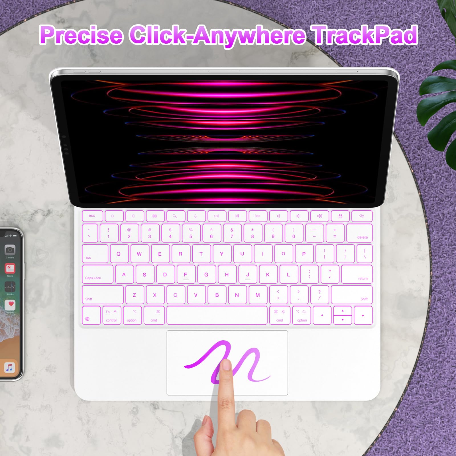 Amazon.co.jp: Bettdow磁気キーボードケース iPad Air 13インチ M2