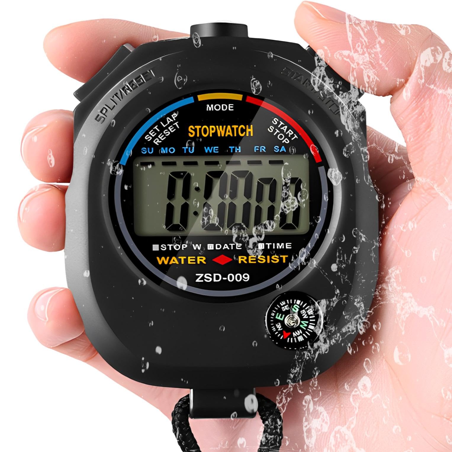 Amazon.co.jp: fogman ストップウォッチ スポーツ デジタル 使いやすい