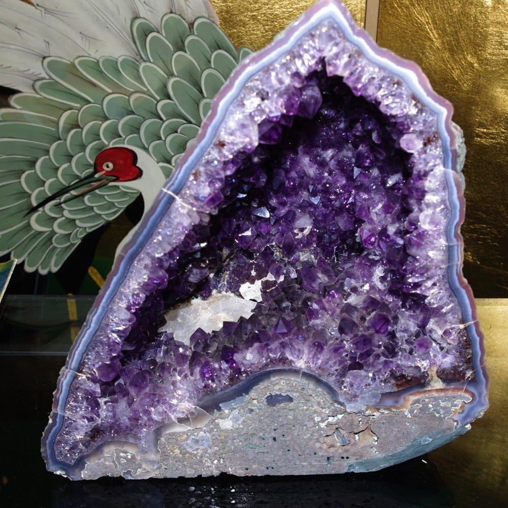 Amazon | theory xyz アメジスト (紫水晶) 原石 ドーム群晶 5kg