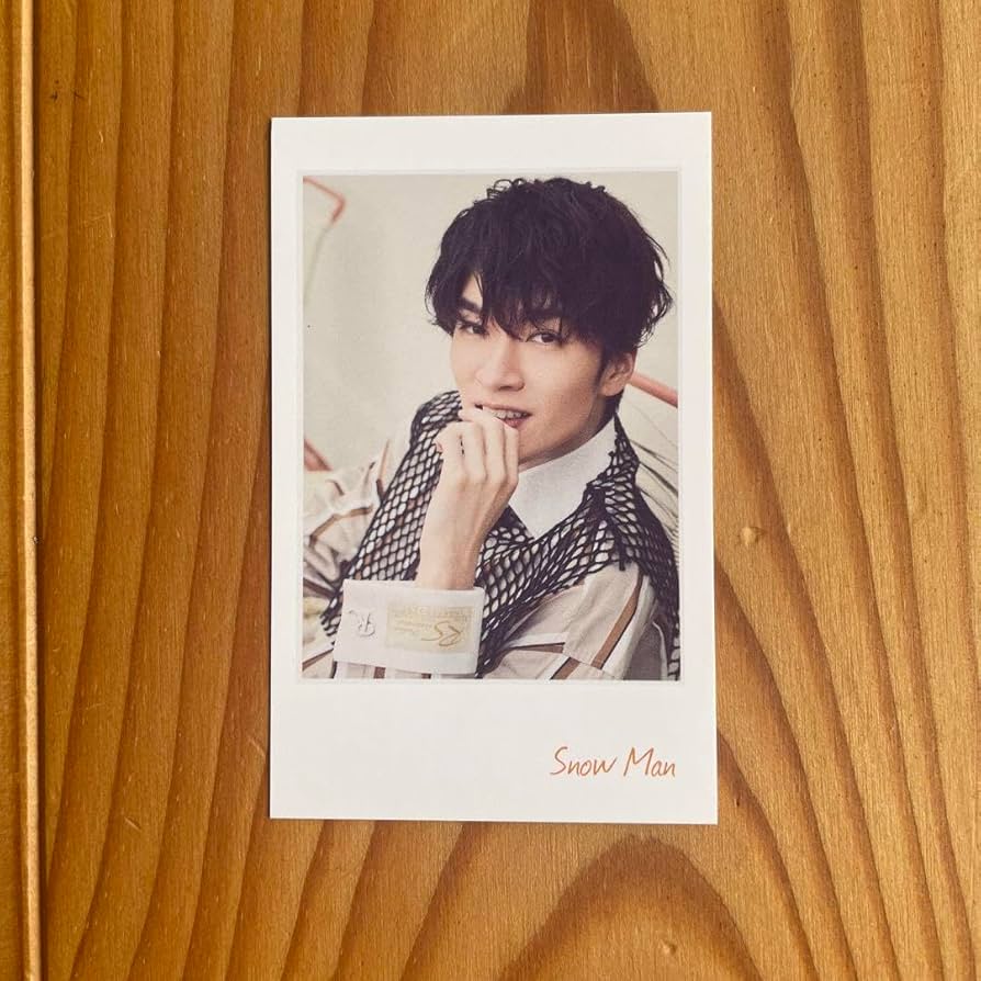 Amazon.co.jp: SnowMan オレンジkiss 特典 チェキ風カード 深澤辰哉