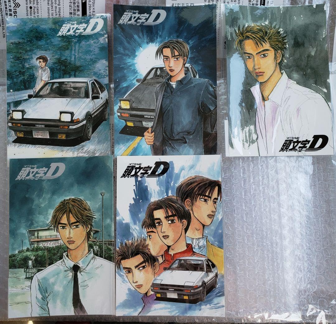 送料無料】頭文字D しげの秀一原画展 高橋啓介×FD3S ◇サイン入り複製