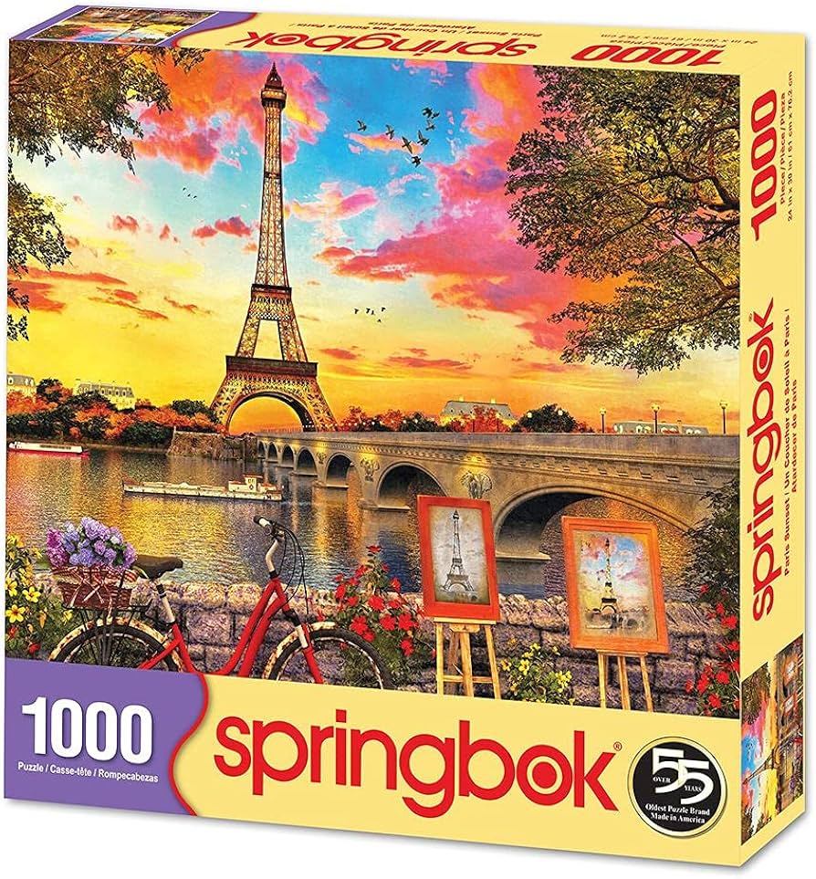 Amazon.co.jp: Springbok Puzzles - パリのサンセット - 1000ピース