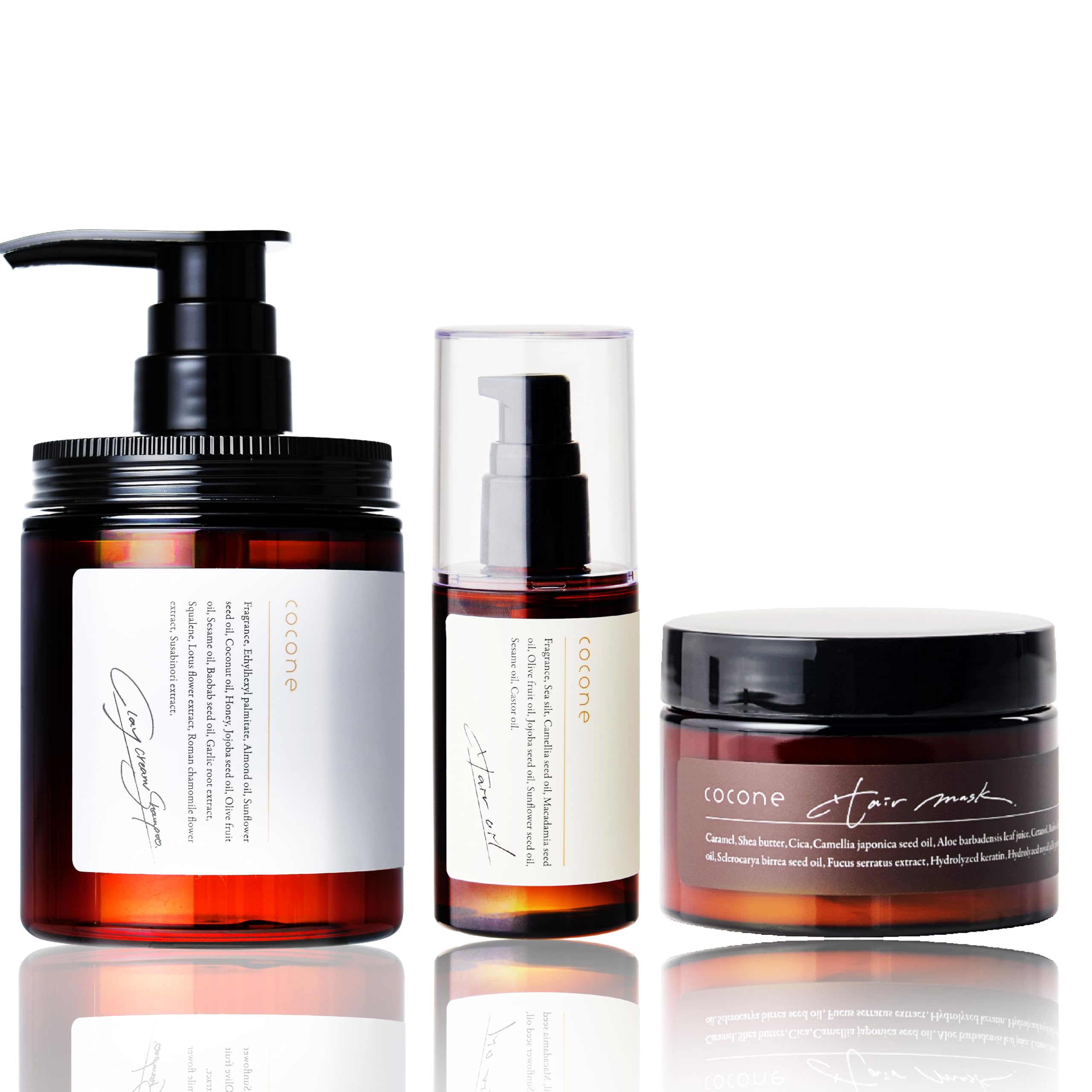 Amazon | クレイクリームシャンプー cocone ココネ 3点セット