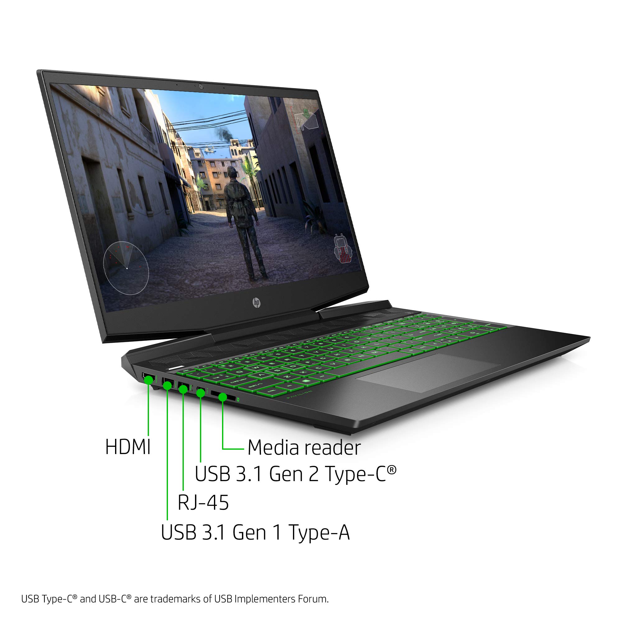 Amazon.co.jp: 2021 HP Pavilion 15.6インチ FHD ゲーミングノート
