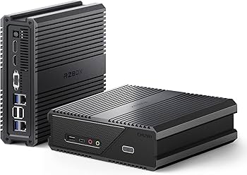 CHUWI RzBox Mini PC, 16GB DDR4+512GB SSD AMD Ryzen™ 7 5800H