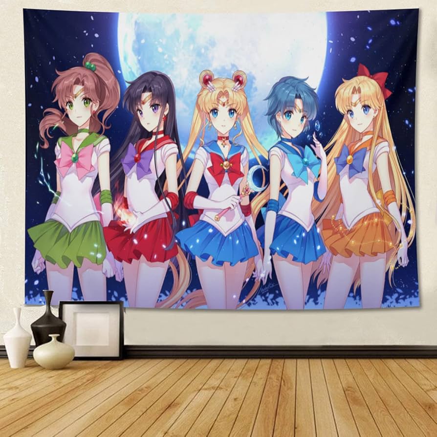 Amazon.co.jp: 美少女戦士セーラームーン (5) タペストリー 暖炉