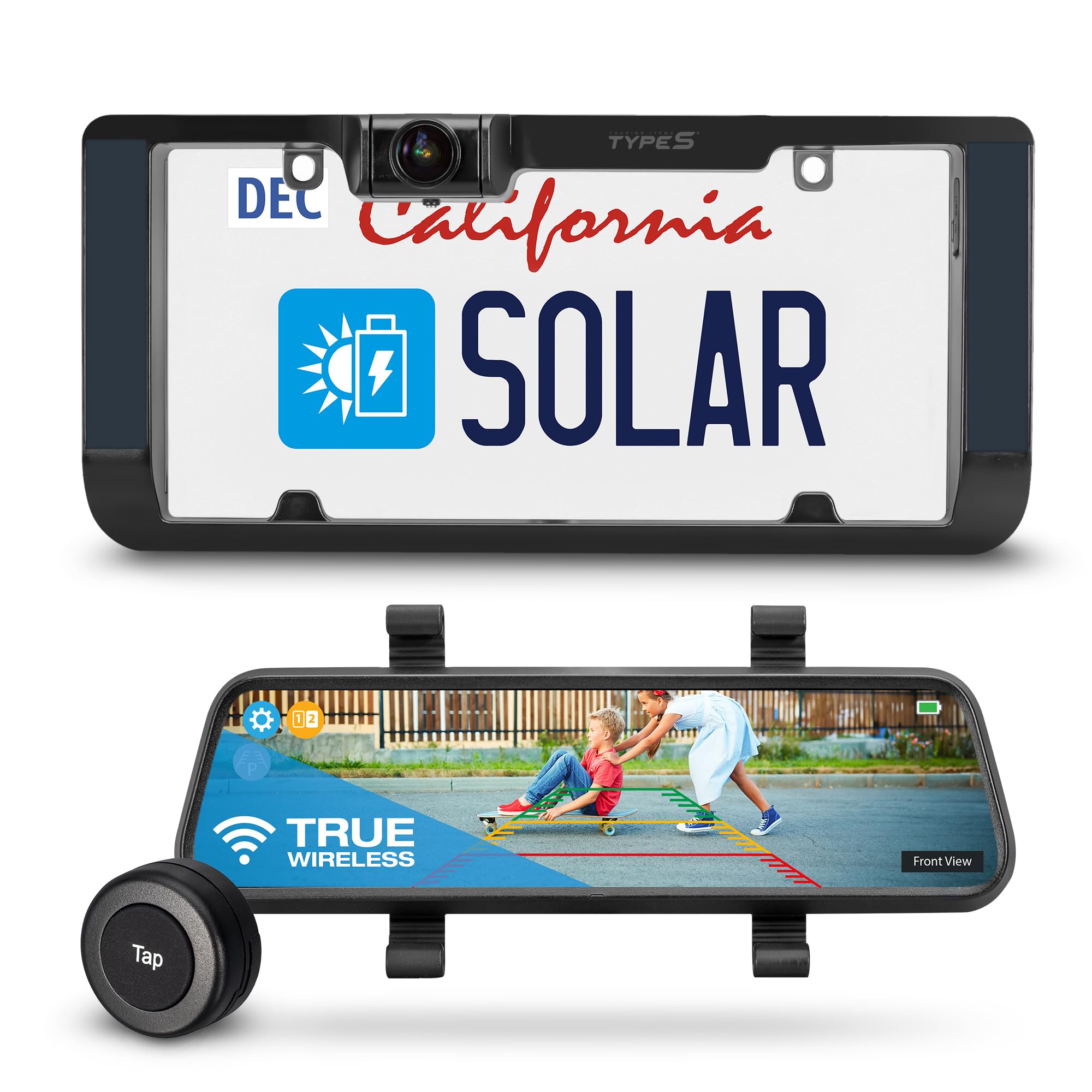 Amazon.com: Type S True Wireless Solar Powered Smart HD Backup