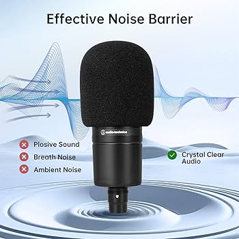 Amazon.com: PhantAccy Pop Filter/Windscreen for Audio-Technica AT