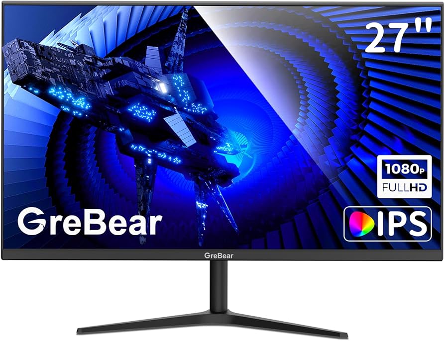 Amazon.com: GreBear 27-inch Computer Monitor IPS Panel PC Monitors