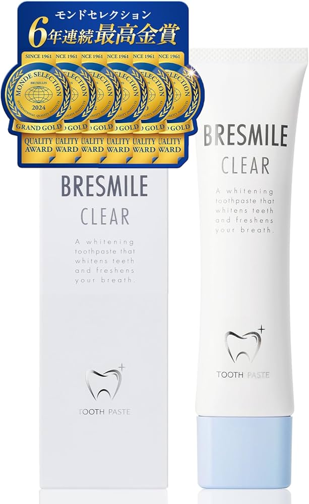 Amazon | 【モンドセレクション最高金賞受賞】 ブレスマイルクリア