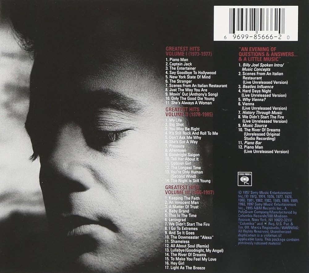 Billy Joel - The Complete Hits Collection: 1973-1997 Limited