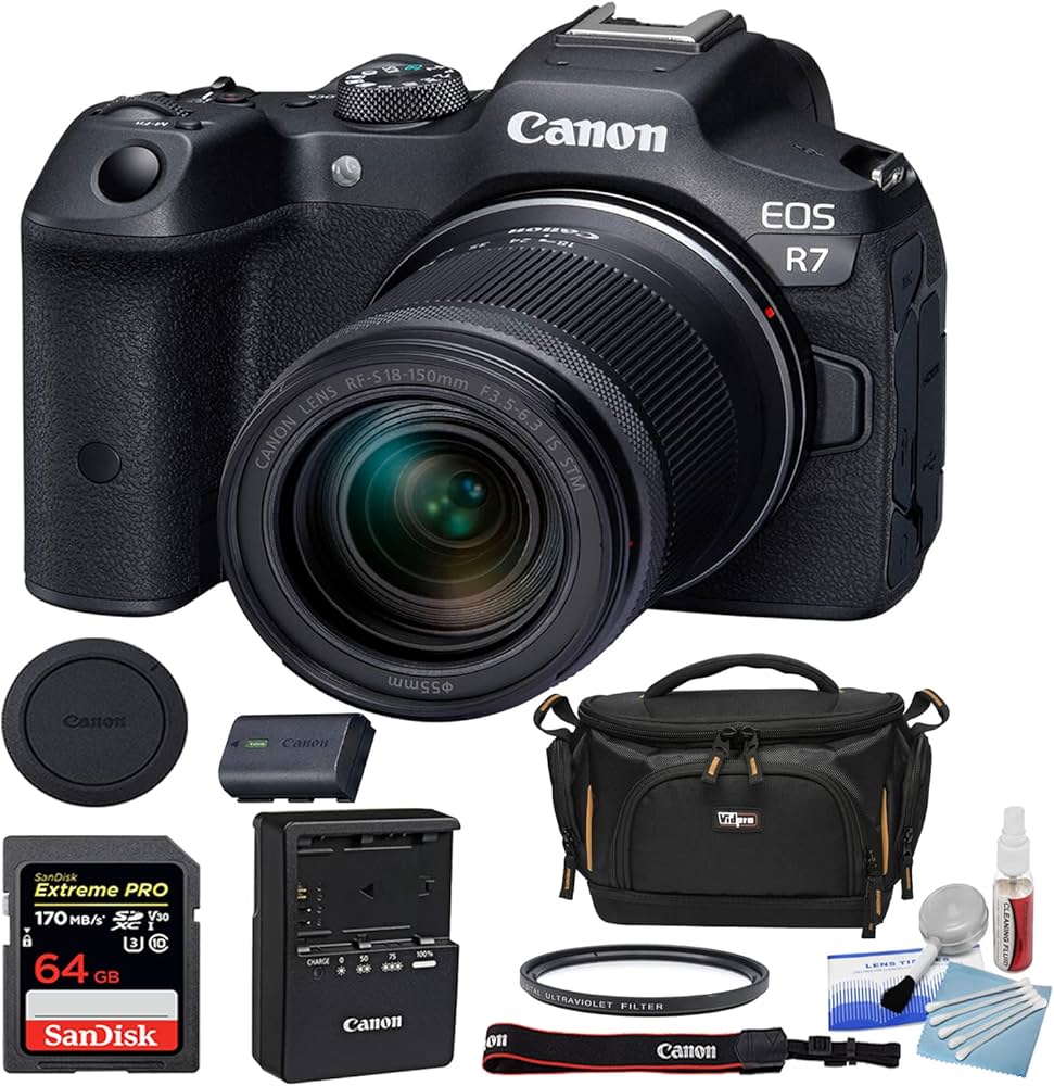 Amazon | Canon ミラーレスカメラ EOS R7 18-150mmレンズ + デジタル
