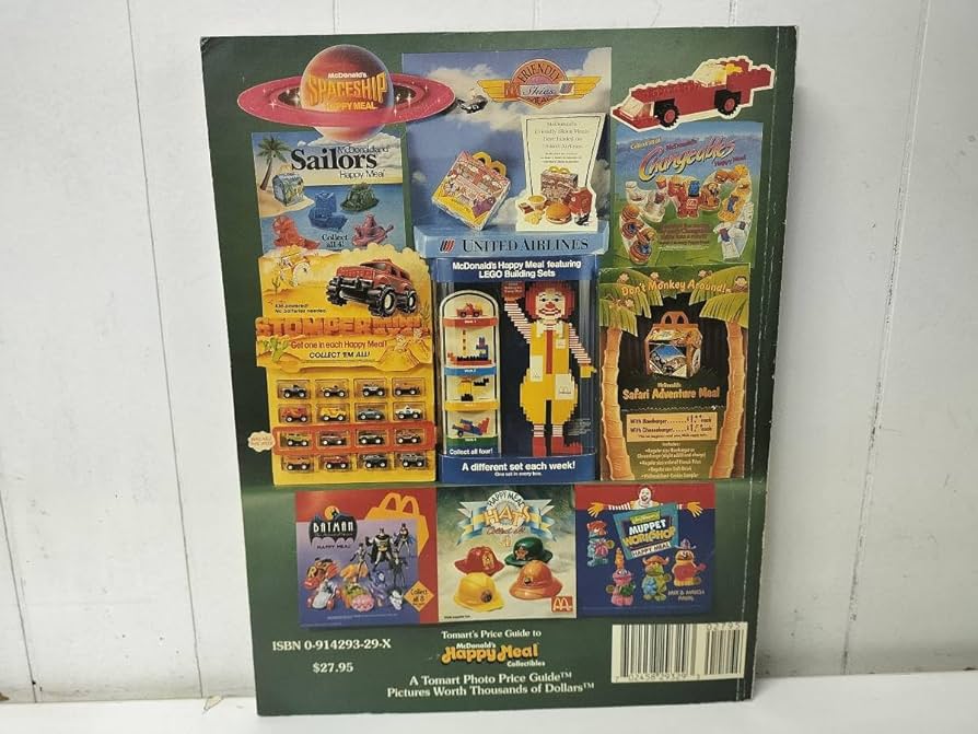Amazon.co.jp: レア 洋書 マック ミールトイ MCDONALD'S HAPPY MEAL
