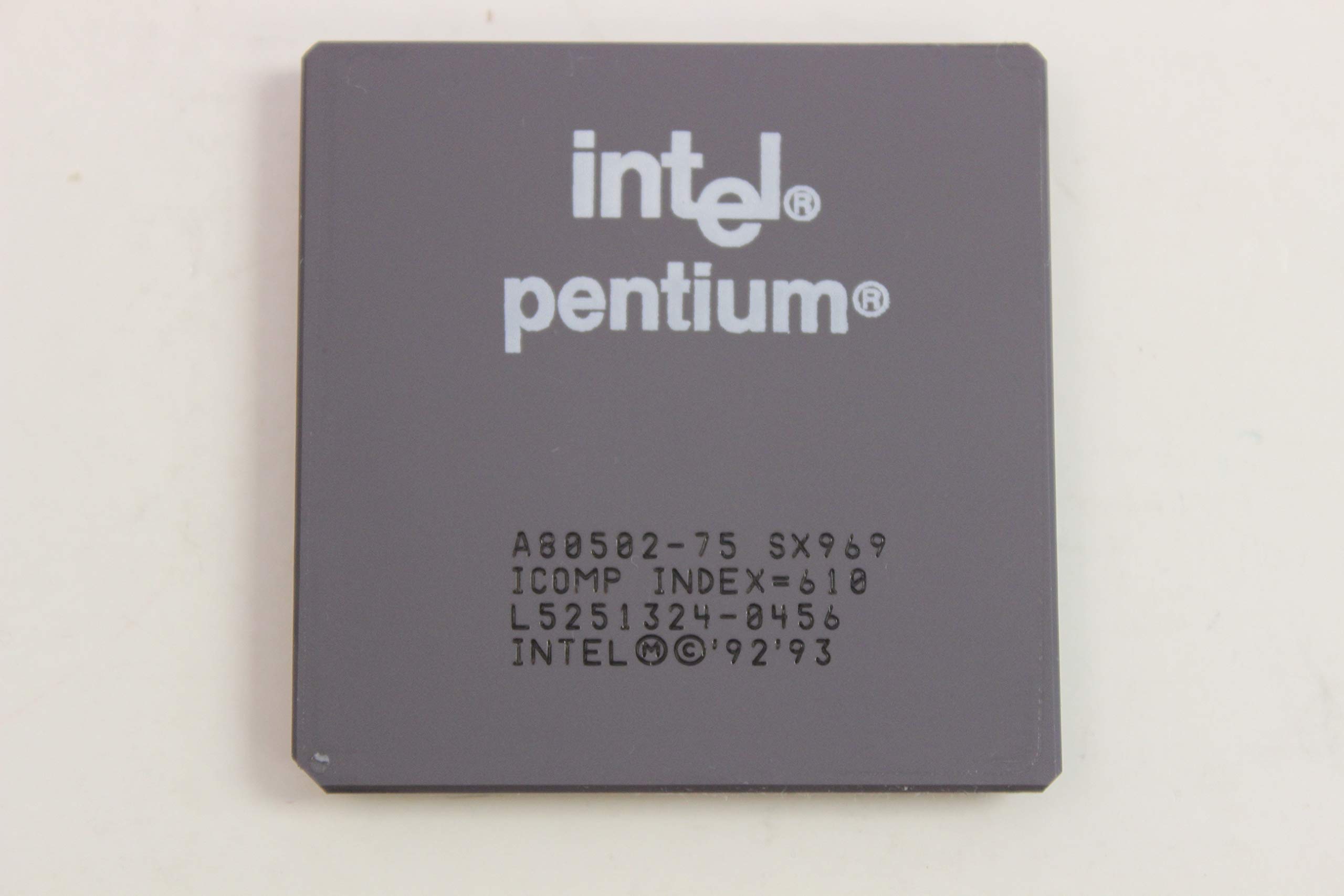 Amazon.com: Intel A80502-75 Pentium 75Mhz Gold-Pin Ceramic PGA