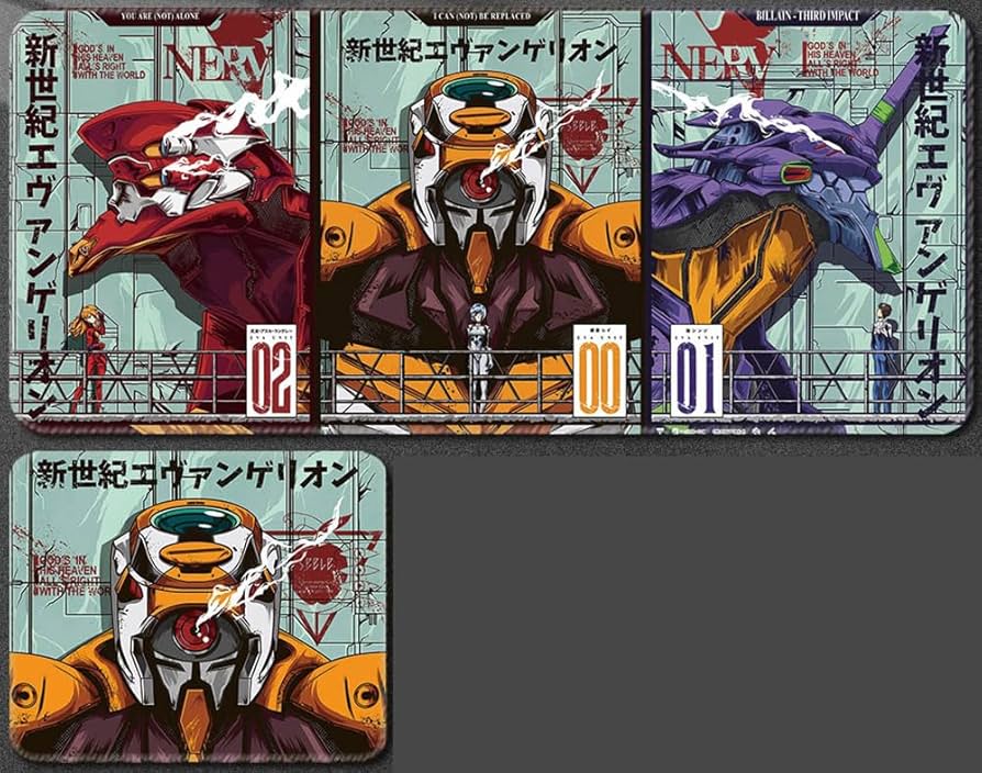 Amazon.co.jp: 渚カヲル マウスパッド 新世紀エヴァンゲリオン 綾波