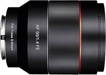 Amazon.co.jp: SAMYANG 単焦点標準レンズ AF 50mm F1.4 ソニー αE用
