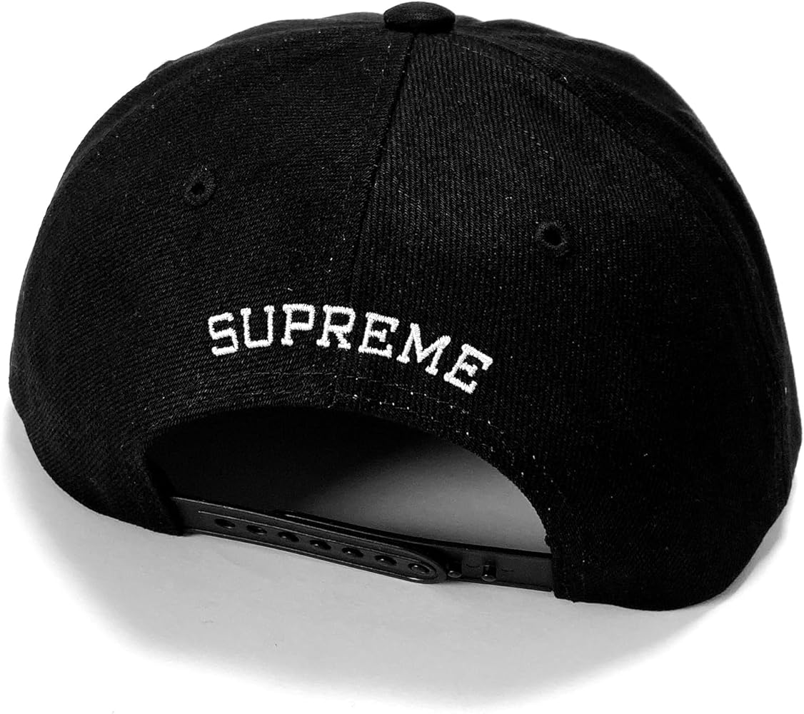 Amazon | [シュプリーム] メンズ スクリプトロゴ6パネルキャップ