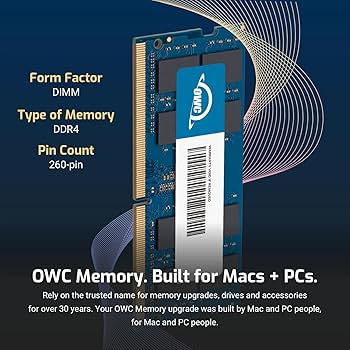 OWC 8GB PC21300 DDR4 2666MHz 260pin SO-DIMM Memory Ram Module