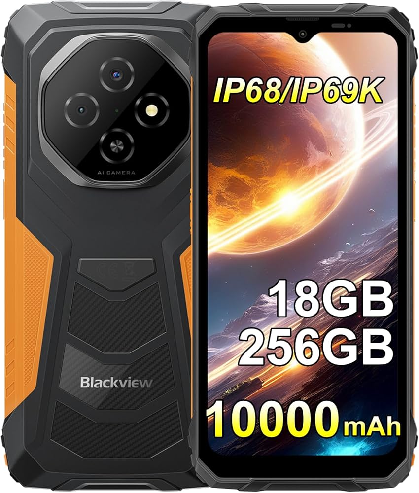 Amazon | Blackview FORT 1 タフネススマホ 本体 SIMフリー｜AI機能