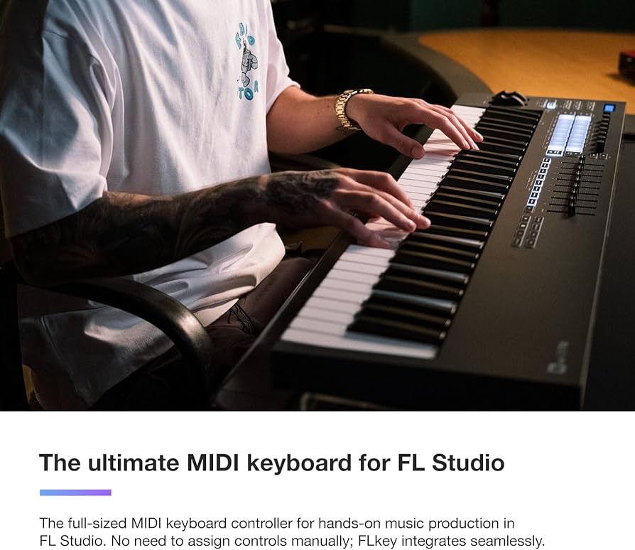 Amazon | novation ノベーション FLkey 61 USB MIDIキーボード 61鍵盤