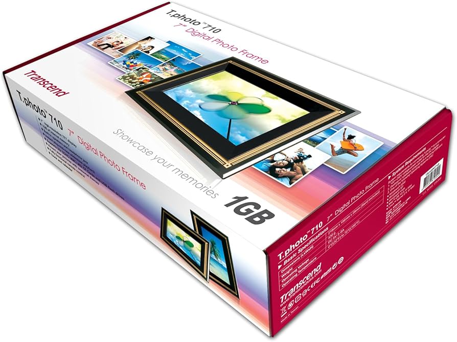 Amazon | Transcend デジタルフォトフレーム T.photo 710 TS1GPF710