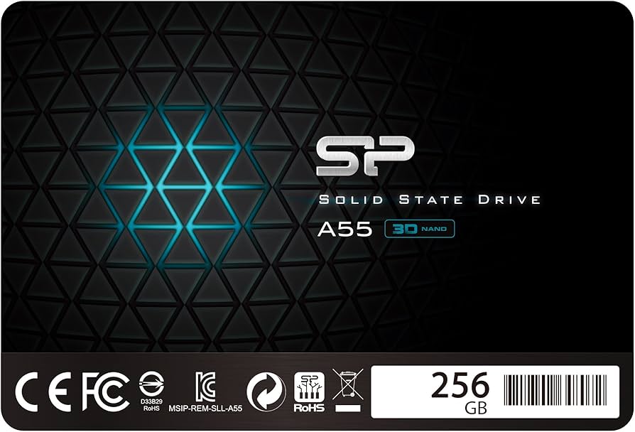 Amazon.com: Silicon Power 256GB SSD 3D NAND A55 SLC Cache
