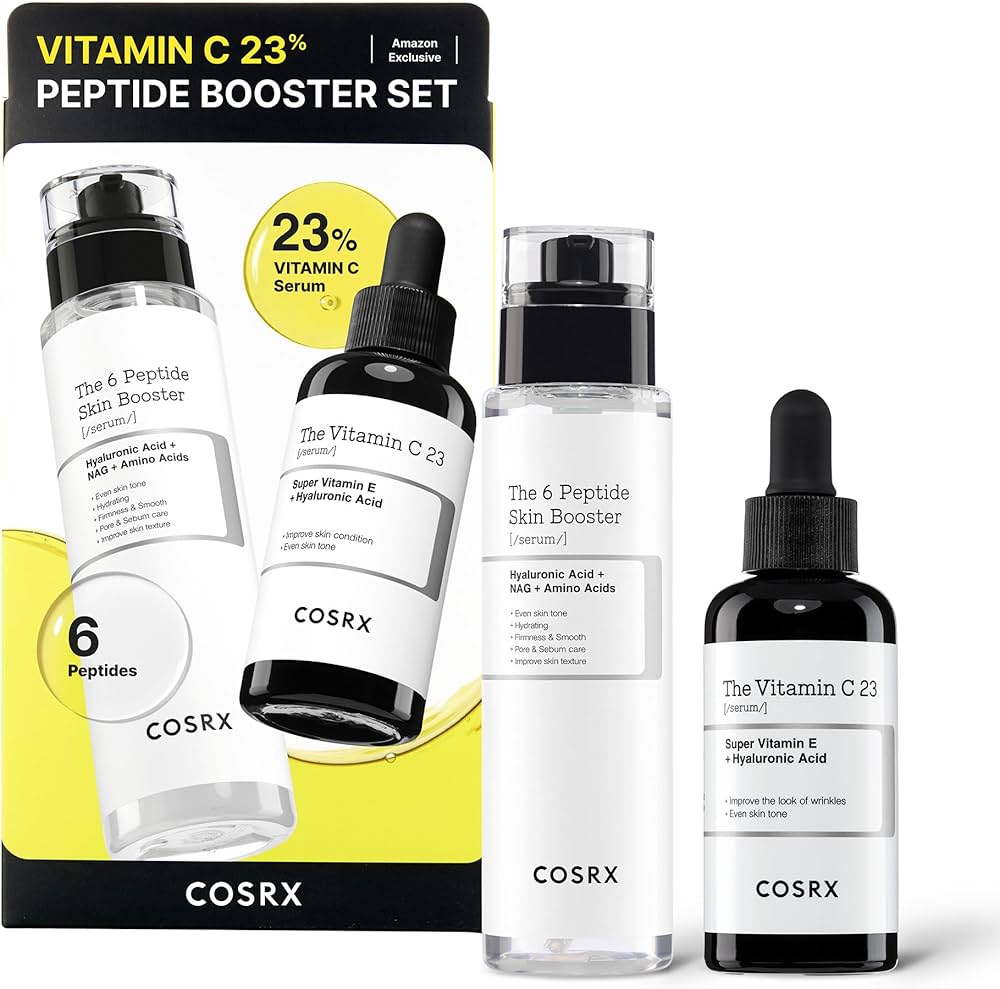 Amazon.com: COSRX Vitamin C 23% Peptide Booster Set - Amazon