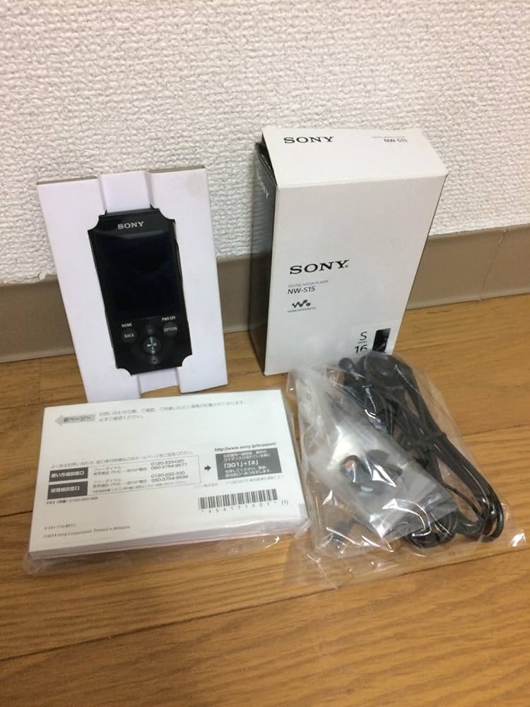 Amazon.co.jp: SONY ウォークマン Sシリーズ 16GB ブラック NW-S15/B