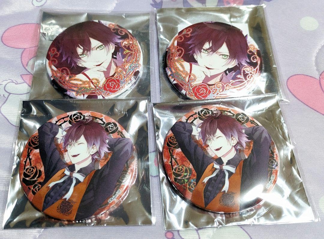 DIABOLIK LOVERS 逆巻アヤト 缶バッジ6個セット DIABOLIK LOVERS 逆巻